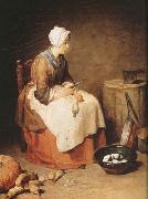 Jean Baptiste Simeon Chardin The Kitchen Maid (mk08) china oil painting reproduction